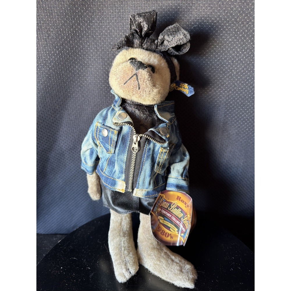 BRASS BUTTON BEARS ROXY 1980's 20TH CENTURY COLLECTIBLES